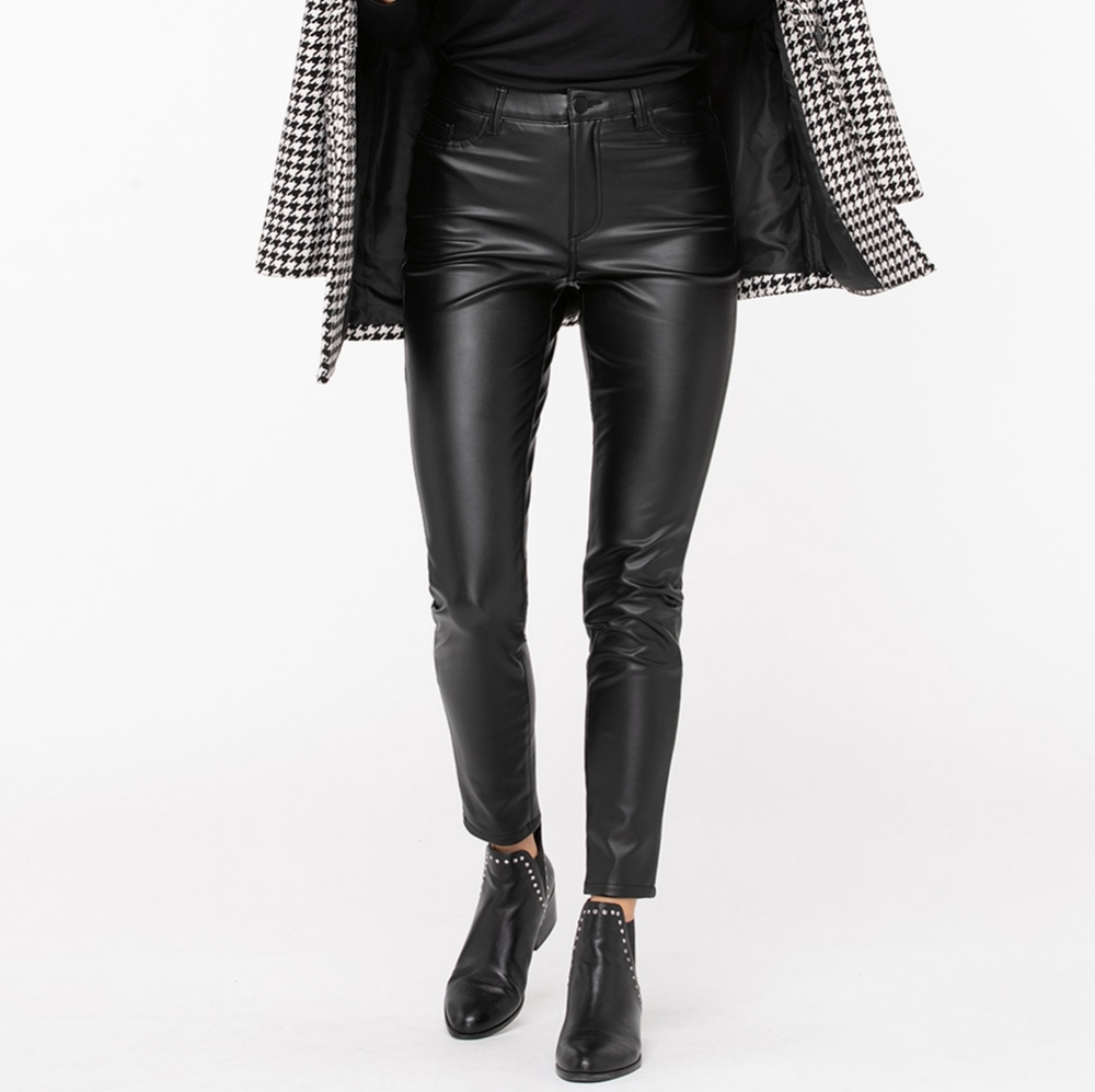 Faux Leather Pants